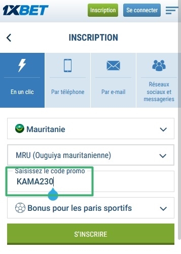 Code KAMA230 für das afrikanische Publikum