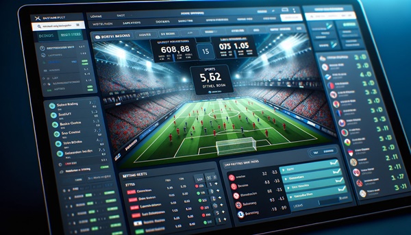 Ein Beispiel für eine ausländische Sportwetten-Website